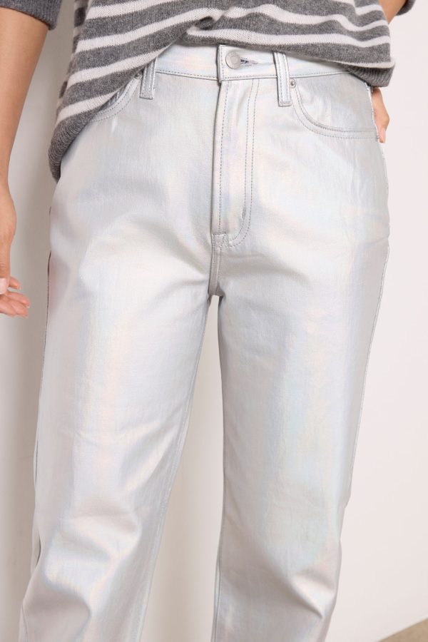 Cassie Metallic Straight Leg - Image 2