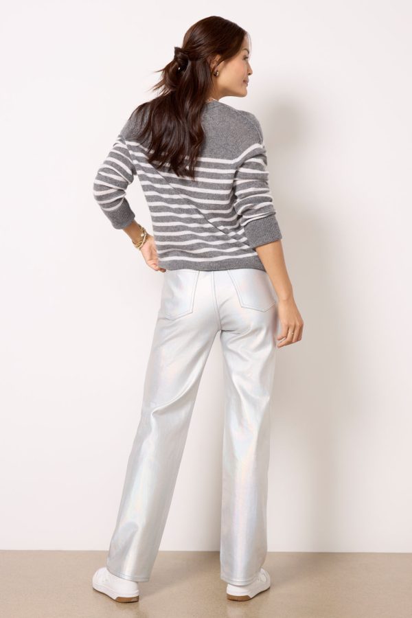 Cassie Metallic Straight Leg - Image 4