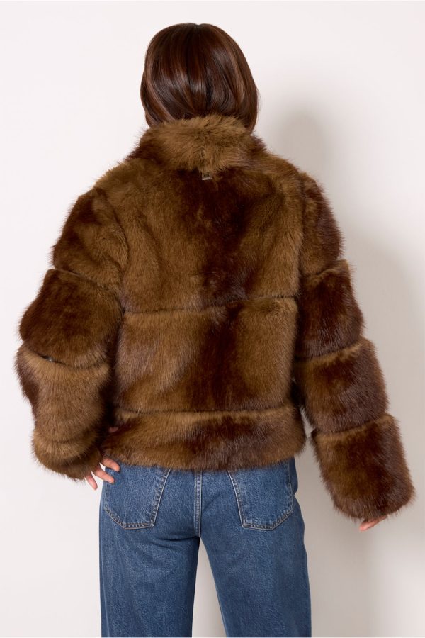 Sai Mink Short Coat - Image 3