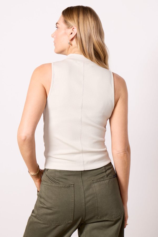 Chiara Drape Neck Top - Image 4