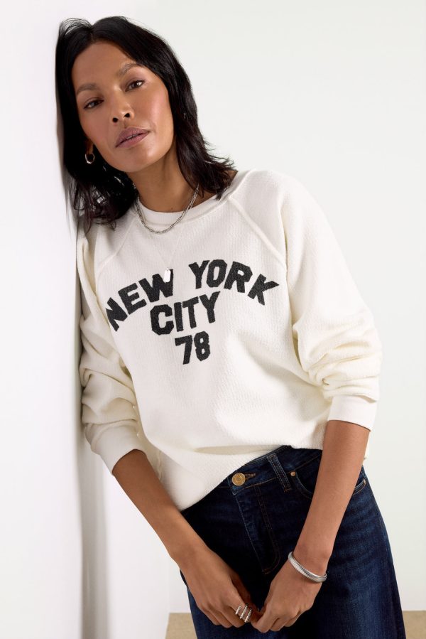 New York Reverse Slub Sweatshirt - Image 5