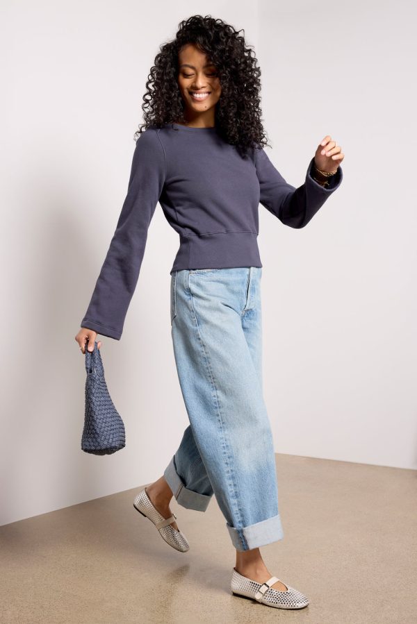 Darlene Envelope Neck Sweatshirt - Image 5