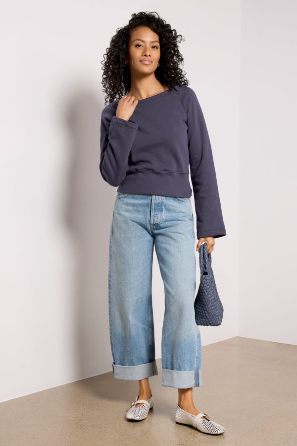 Darlene Envelope Neck Sweatshirt - Image 4