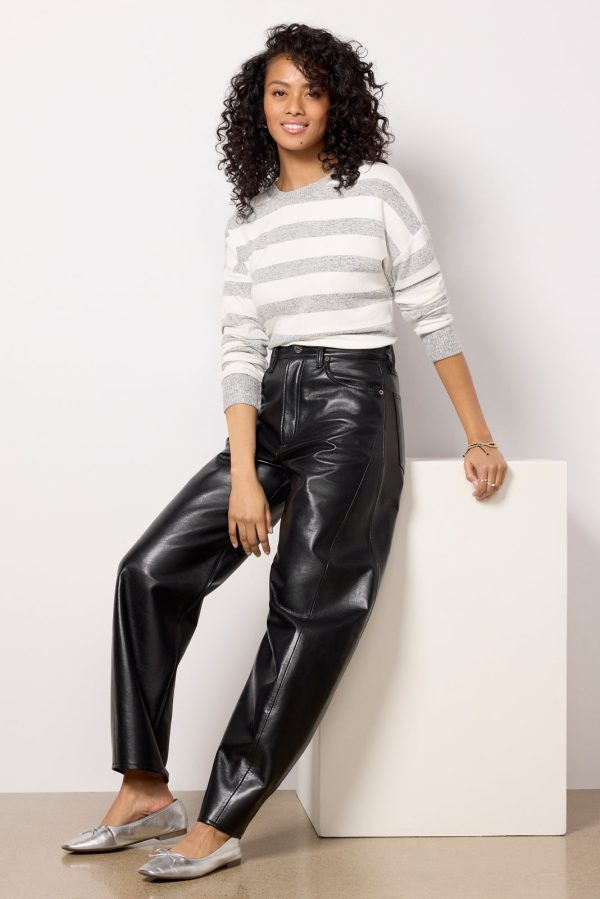 Danica Stripe Brushed Top - Image 5