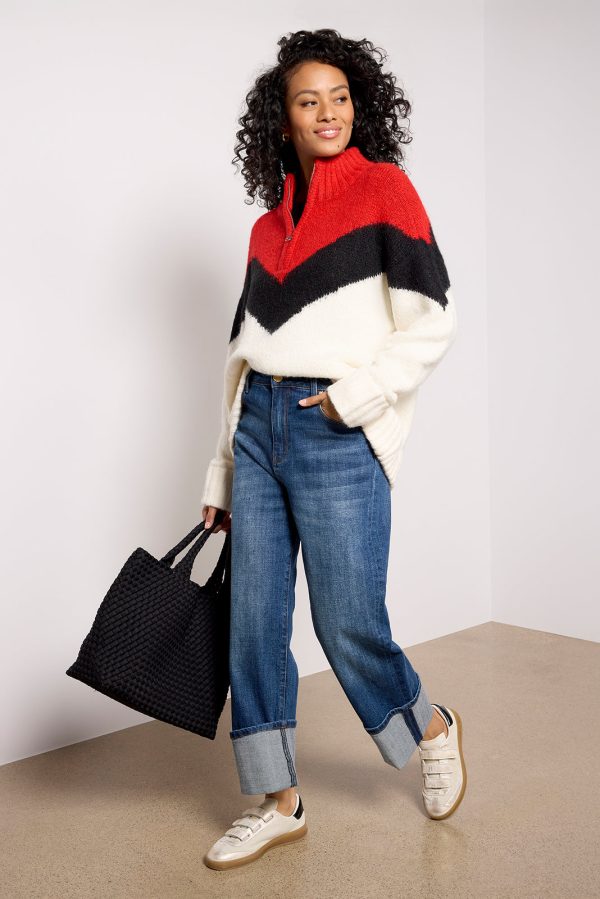 Meribel Quarter Zip Sweater - Image 5