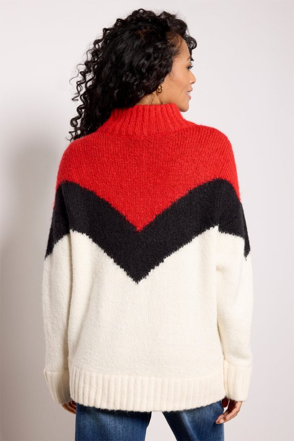 Meribel Quarter Zip Sweater - Image 4