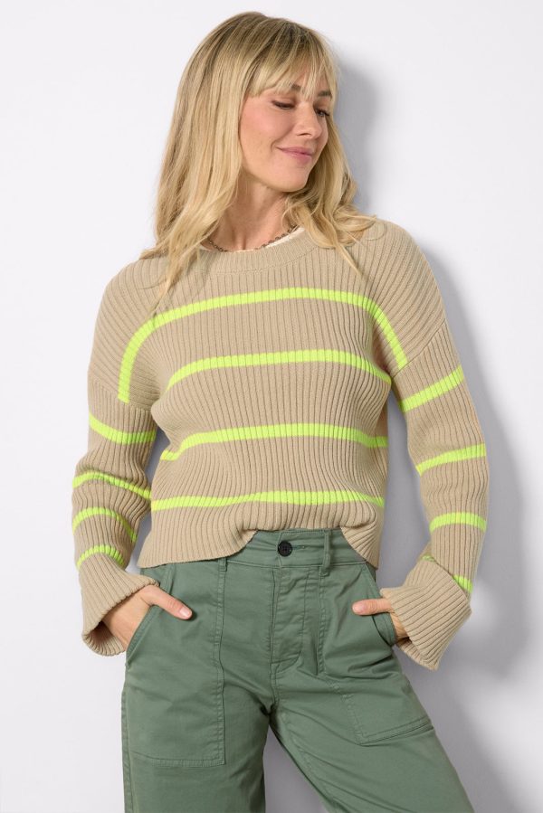 Emma Crew Stripe Pullover - Image 5