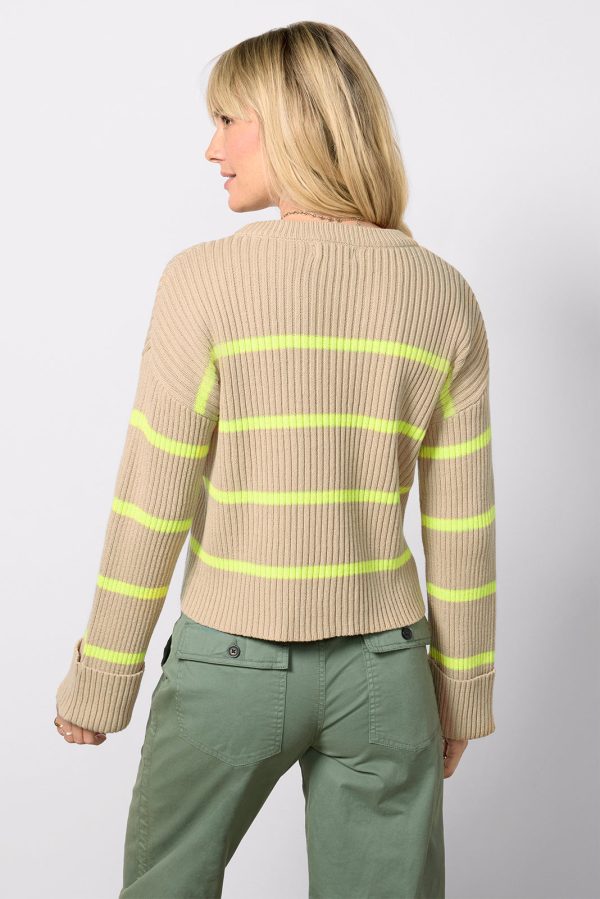 Emma Crew Stripe Pullover - Image 4