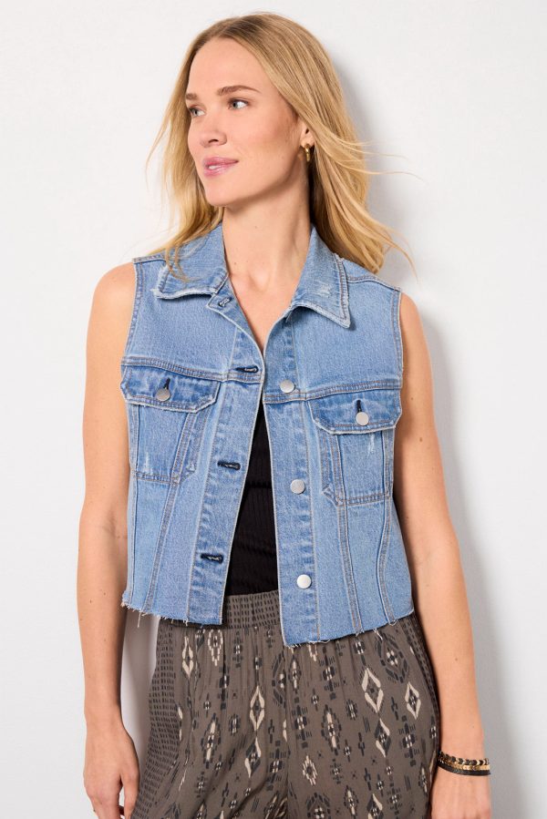 Robbie Denim Vest - Image 6