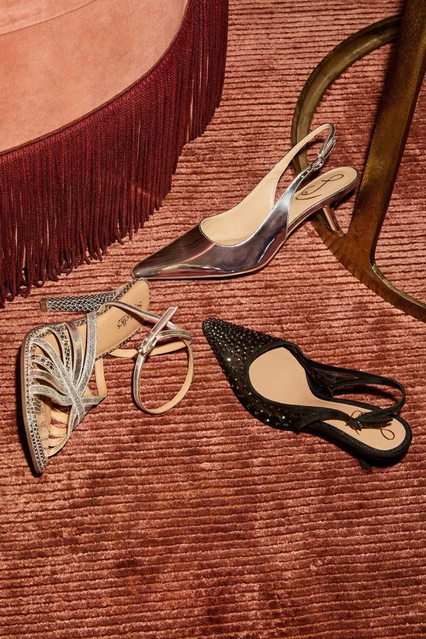 Bianka Mesh Sling Back Heel - Image 4