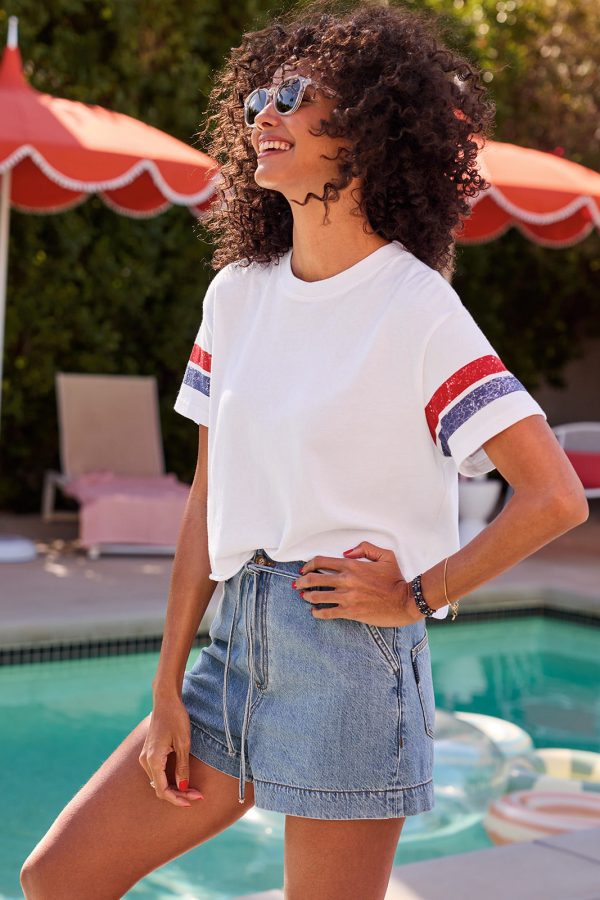 Lexi Varsity Tee - Image 7