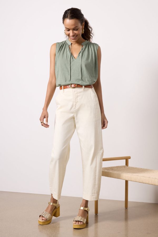 Via Tie Front Tank - Image 7