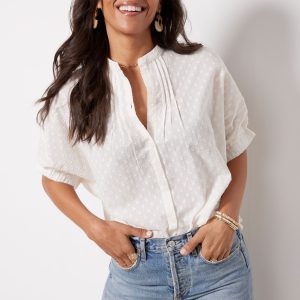 Mandarin Collar Top