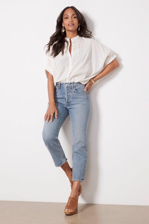Mandarin Collar Top - Image 3