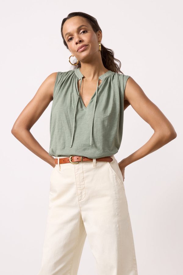 Via Tie Front Tank - Image 5