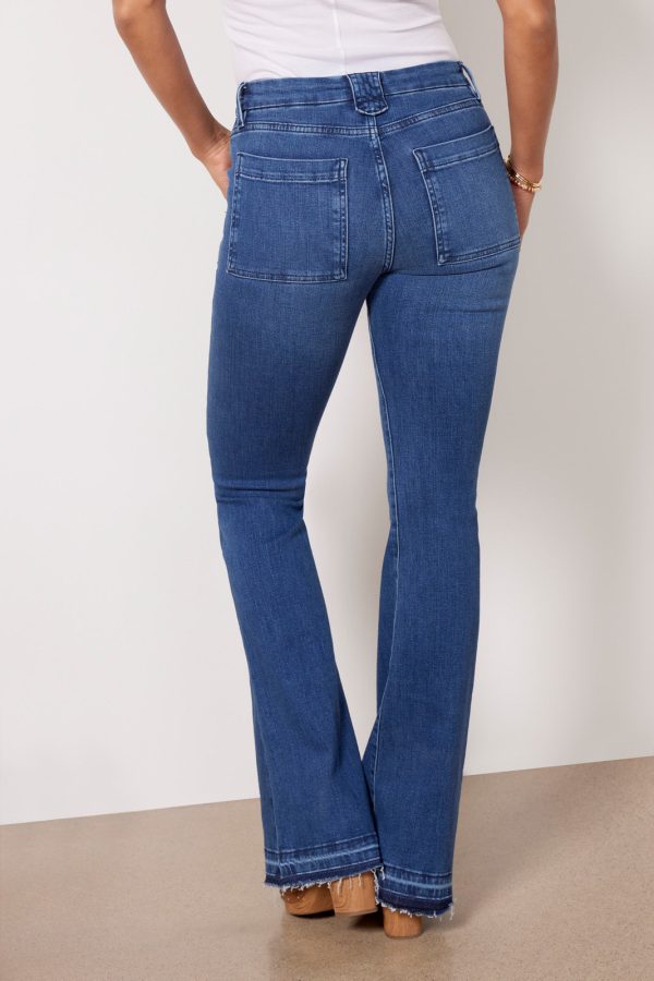 Le High Flare Trapunto Stitch - Image 5