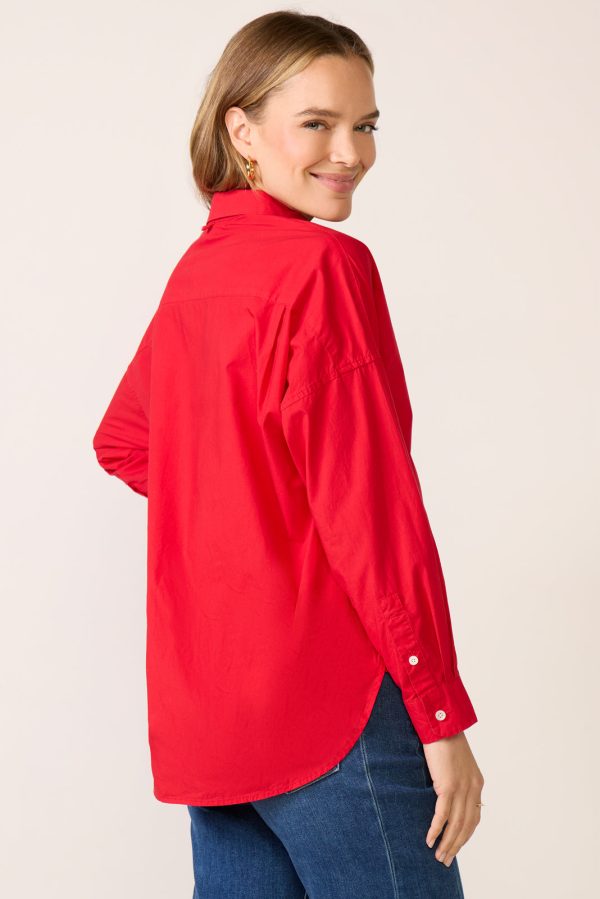 Jo Shirt in Paper Poplin - Image 4