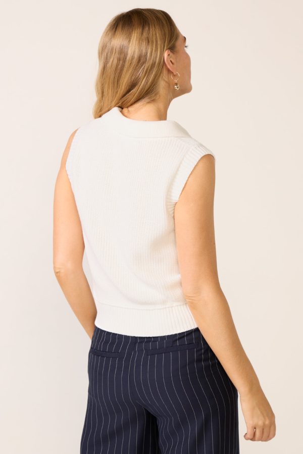 Hadley Detachable Collar Henley Tank - Image 4