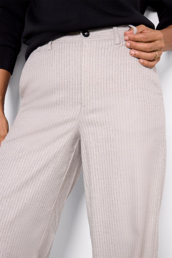 Evette Pinstripe Pant - Image 2