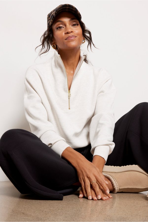 Hawley Half Zip Sweat - Image 6