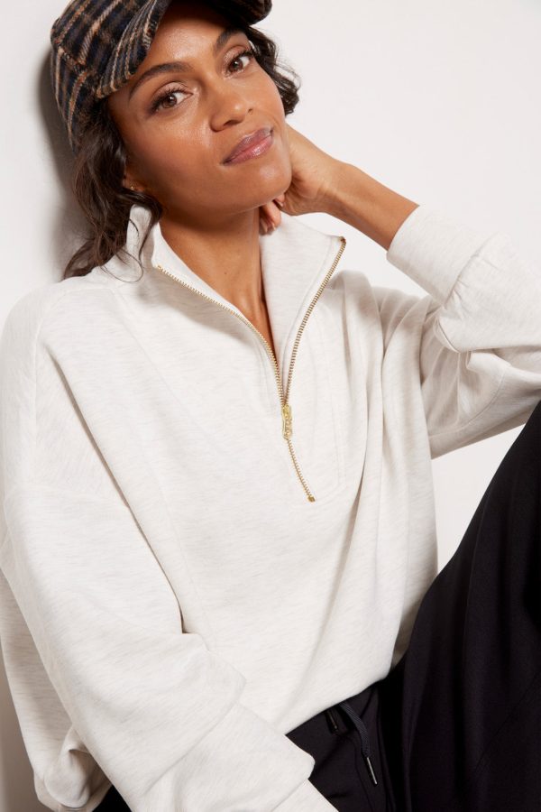 Hawley Half Zip Sweat - Image 2