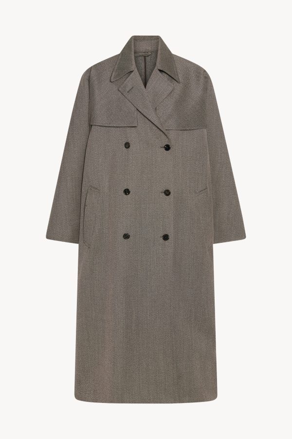 Rhydian Coat in Virgin Wool - Image 3