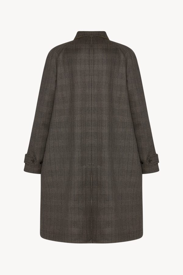 Palomar Coat in Virgin Wool and Silk - Image 2