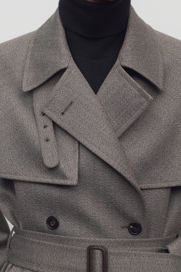 Rhydian Coat in Virgin Wool - Image 7