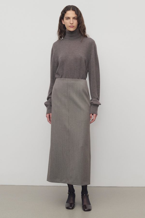 Nythera Skirt in Virgin Wool - Image 3