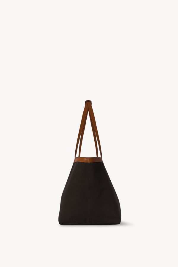 Park Tote Three Canvas Bag in Cotton and Leather - Image 3