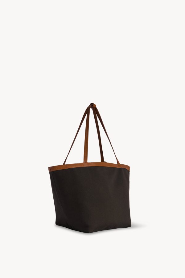Park Tote Three Canvas Bag in Cotton and Leather - Image 2